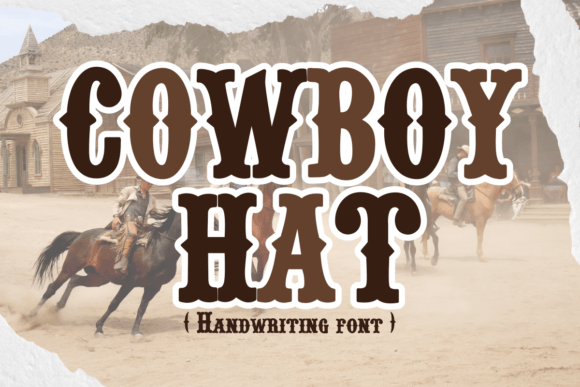 Cowboy Hat Font: A Bold Slab Serif for Lasting Impressions