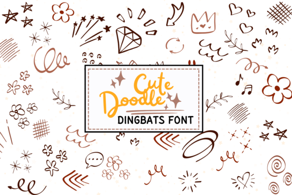 Cute Doodle: The Quirky Font That Brings Playful Energy to Your Projects