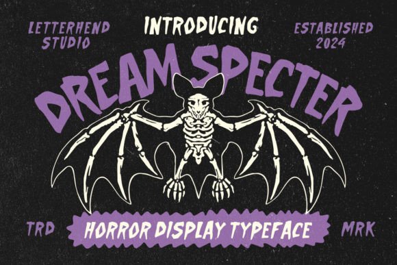 Dream Specter: A Typeface for Spooky Design