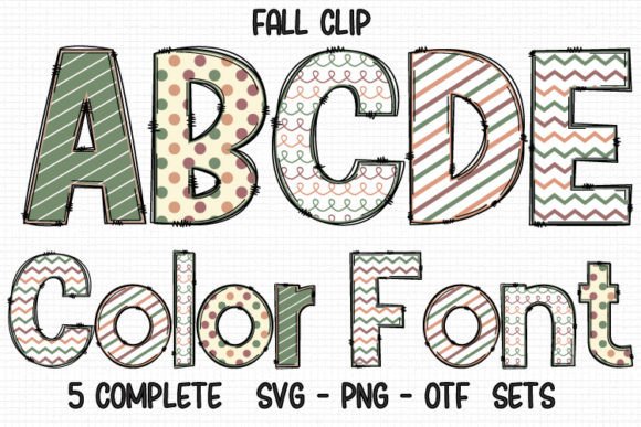 Fall Clip: The Festive Font for Your Autumn Creative Projects
