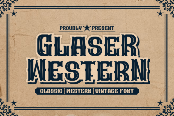 Glaser Western: The Slab Serif with Modern Grit