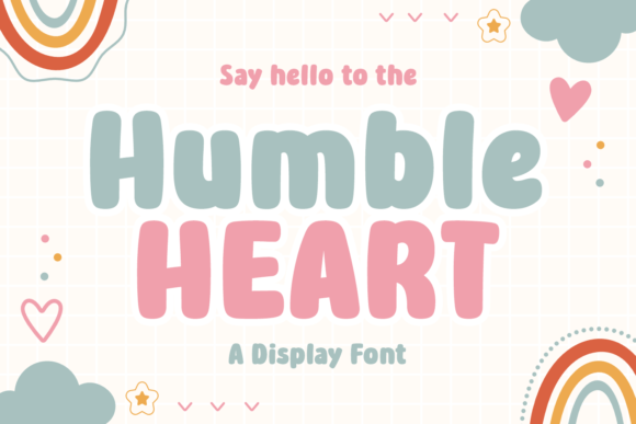 Humble Heart: A Typeface That Feels Like a Friendly Conversation