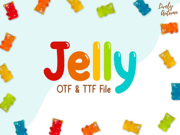 Jelly Font: The Simple, Cute Handwritten Typeface for Creative Projects