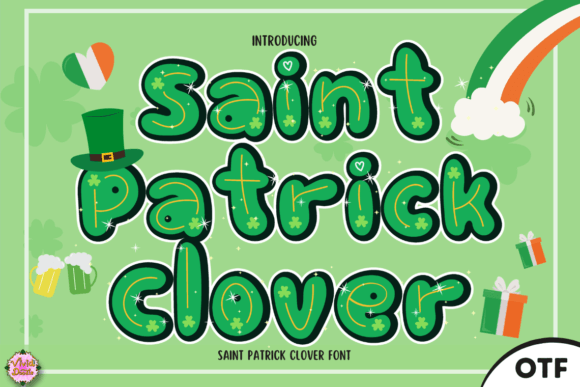 Saint Patrick Clover: A Festive Typeface for Every Design